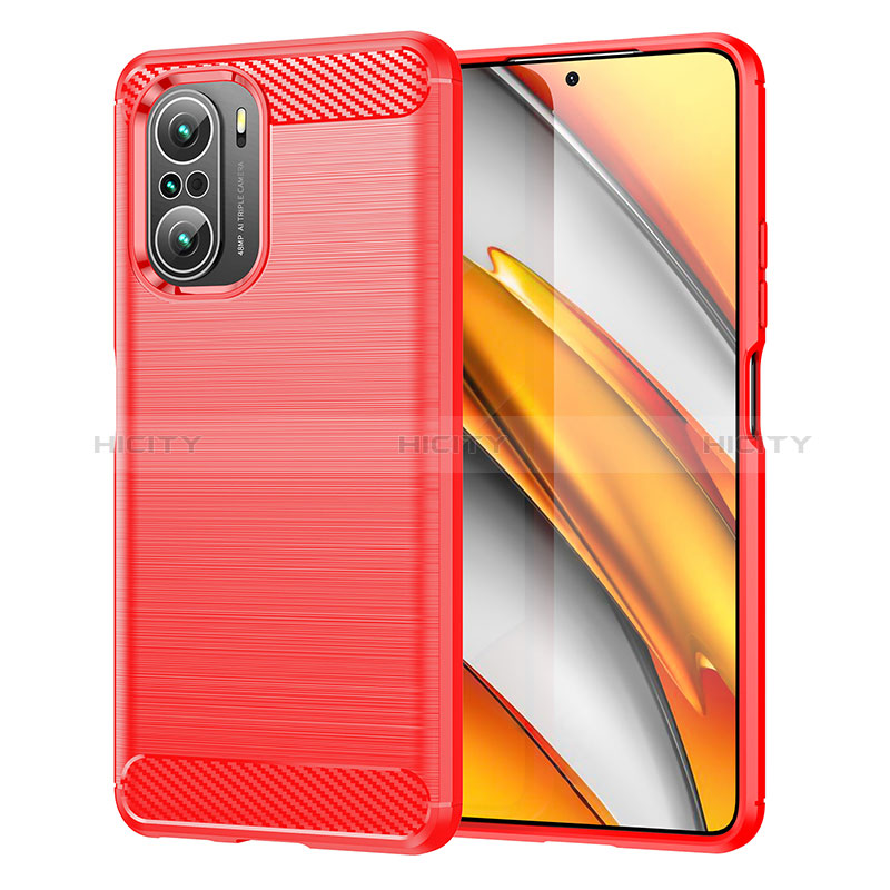 Custodia Silicone Cover Morbida Line MF1 per Xiaomi Mi 11X 5G Rosso