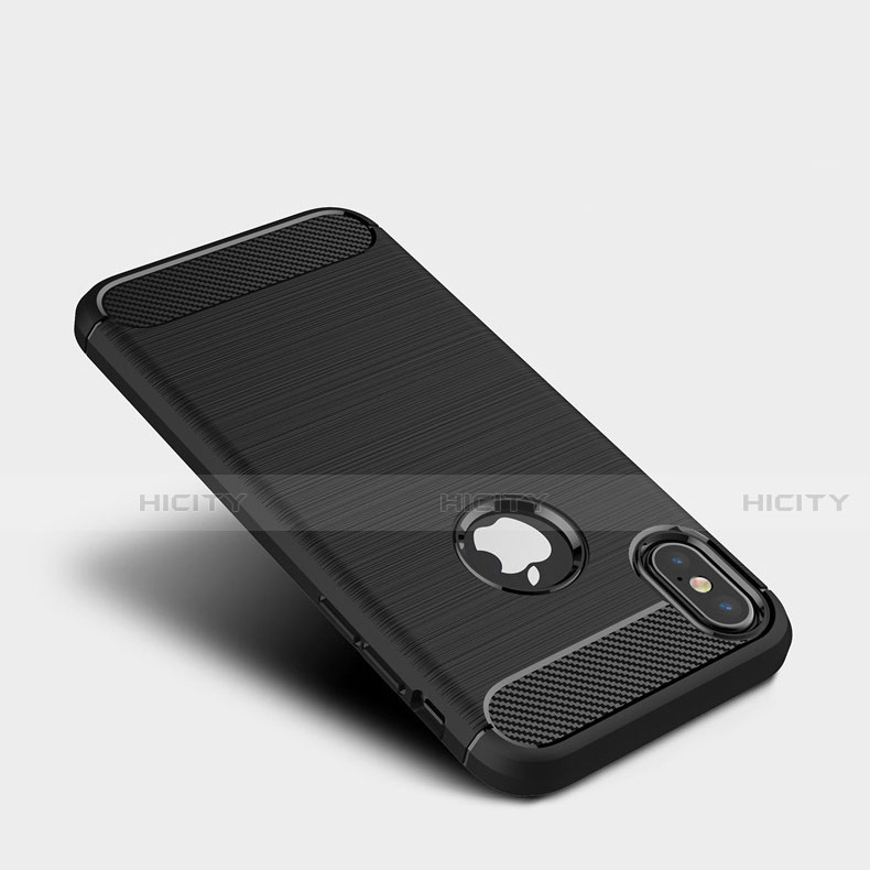 Custodia Silicone Cover Morbida Line per Apple iPhone X