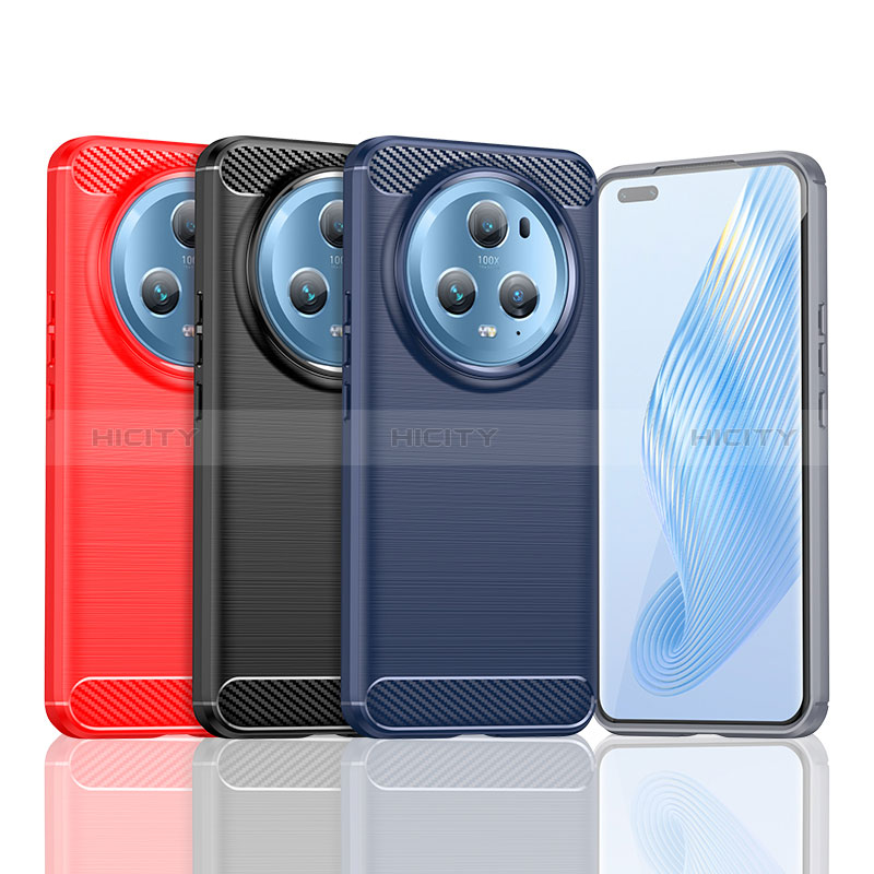 Custodia Silicone Cover Morbida Line per Huawei Honor Magic5 Pro 5G