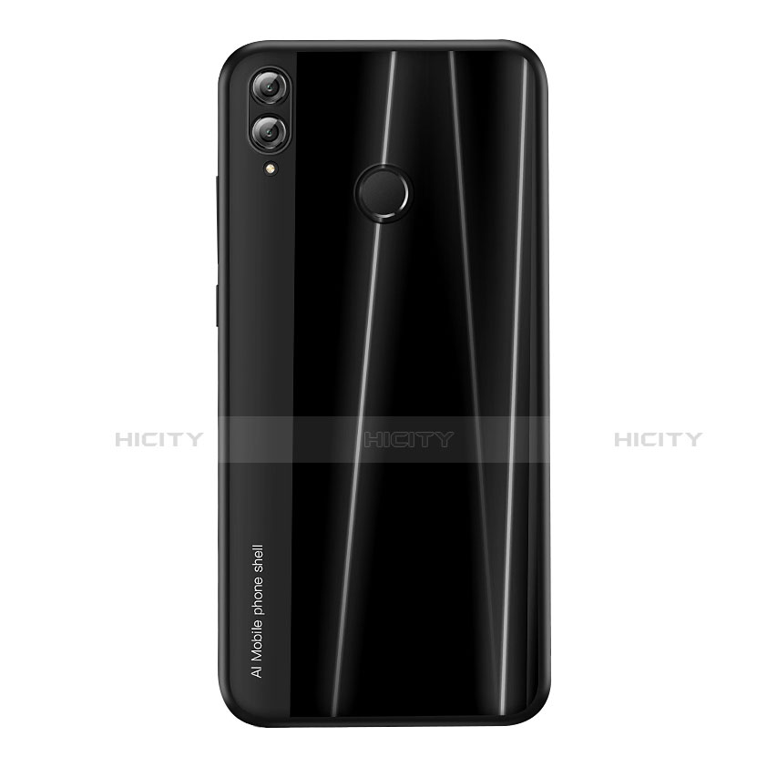 Custodia Silicone Cover Morbida Line per Huawei Honor V10 Lite Nero