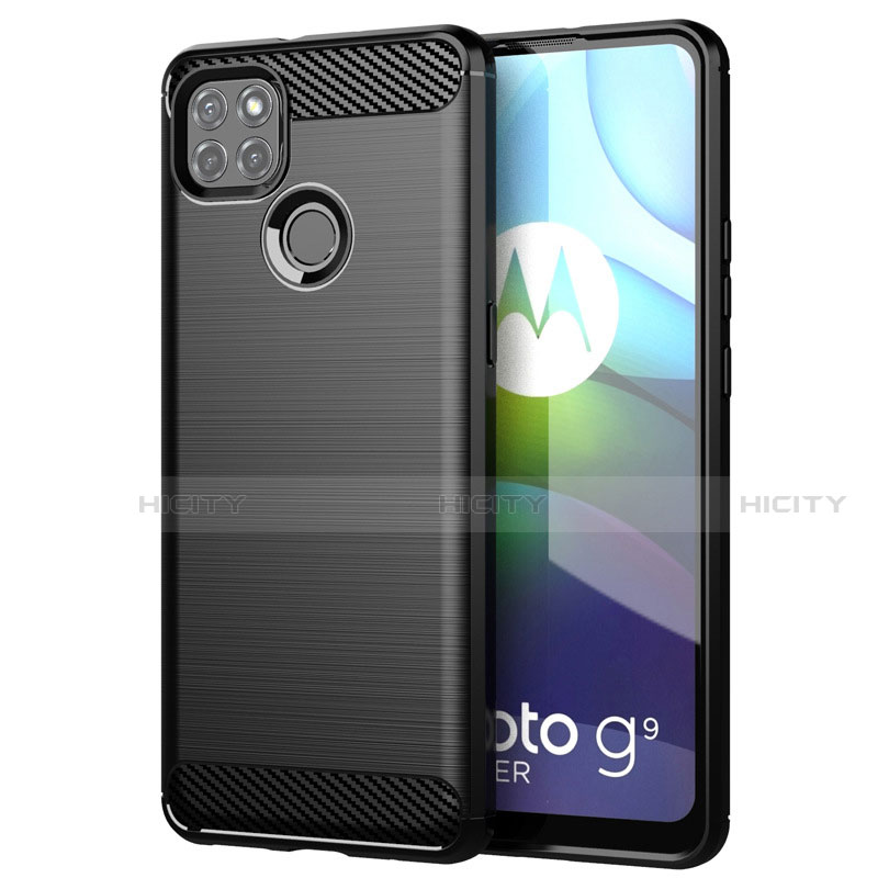 Custodia Silicone Cover Morbida Line per Motorola Moto G9 Power Nero