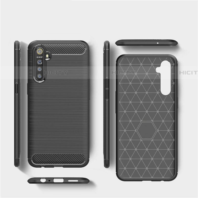 Custodia Silicone Cover Morbida Line S01 per Realme XT