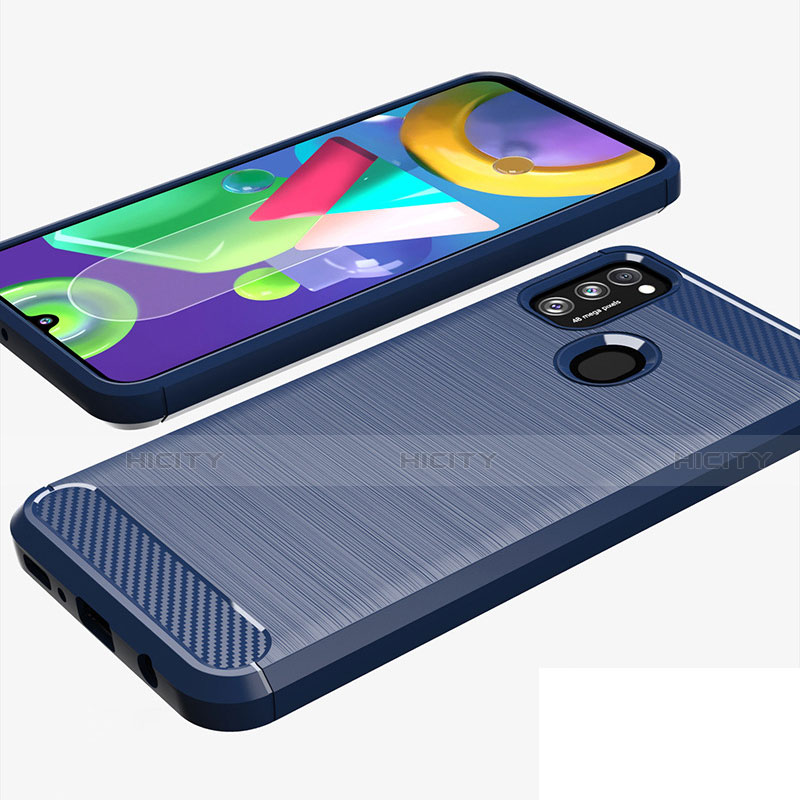 Custodia Silicone Cover Morbida Line S01 per Samsung Galaxy M30s