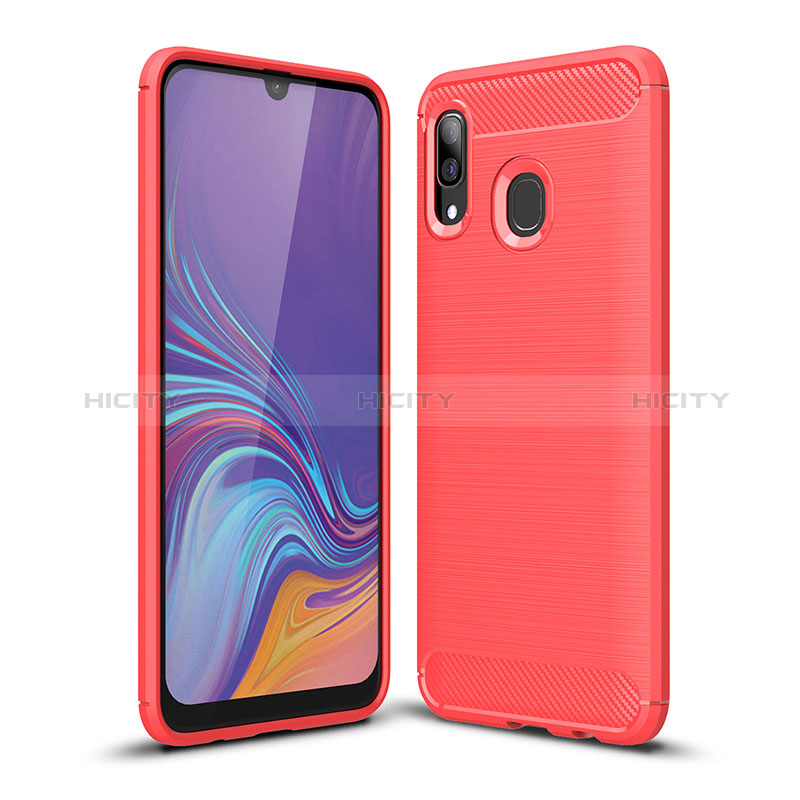 Custodia Silicone Cover Morbida Line WL1 per Samsung Galaxy A30