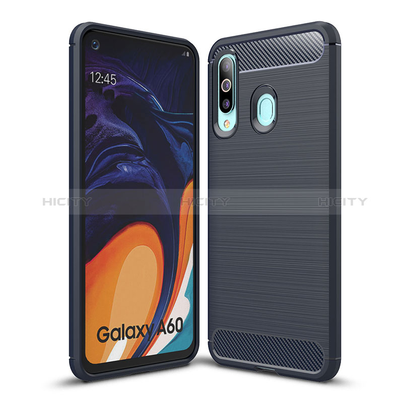 Custodia Silicone Cover Morbida Line WL1 per Samsung Galaxy A60