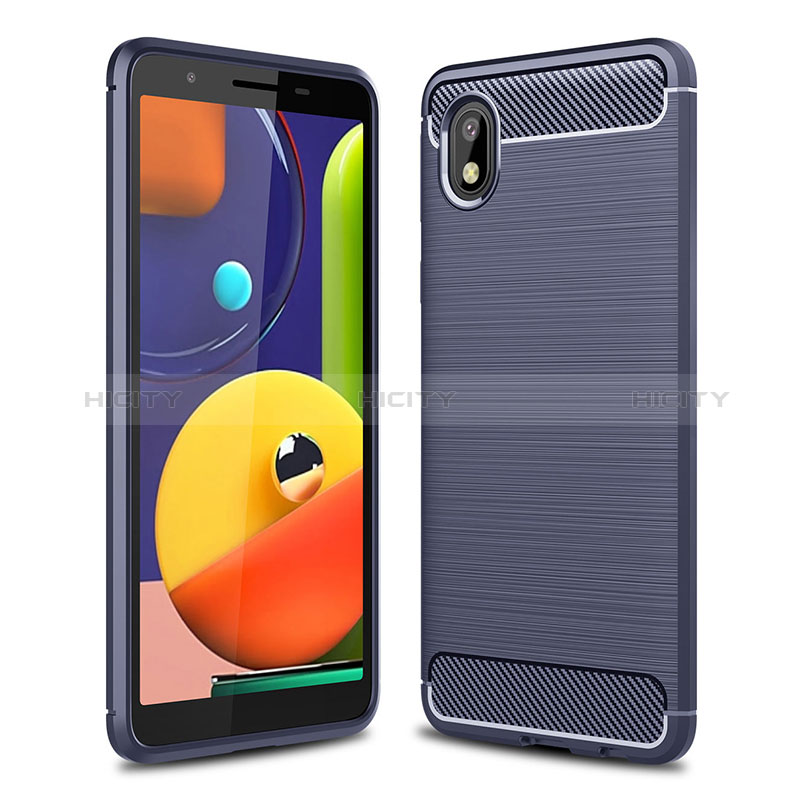 Custodia Silicone Cover Morbida Line WL1 per Samsung Galaxy M01 Core