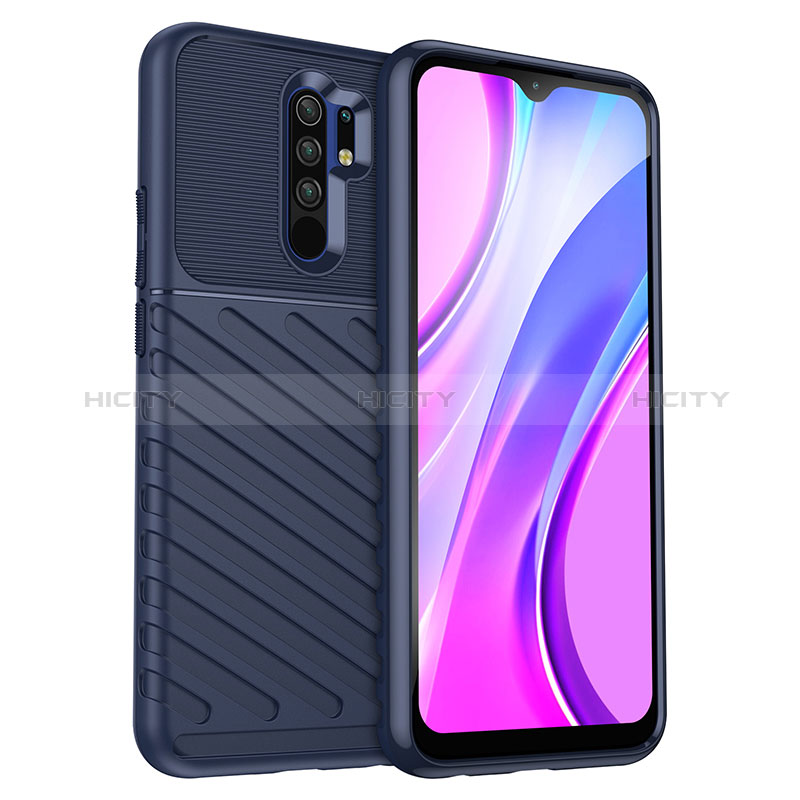 Custodia Silicone Cover Morbida Spigato MF1 per Xiaomi Redmi 9