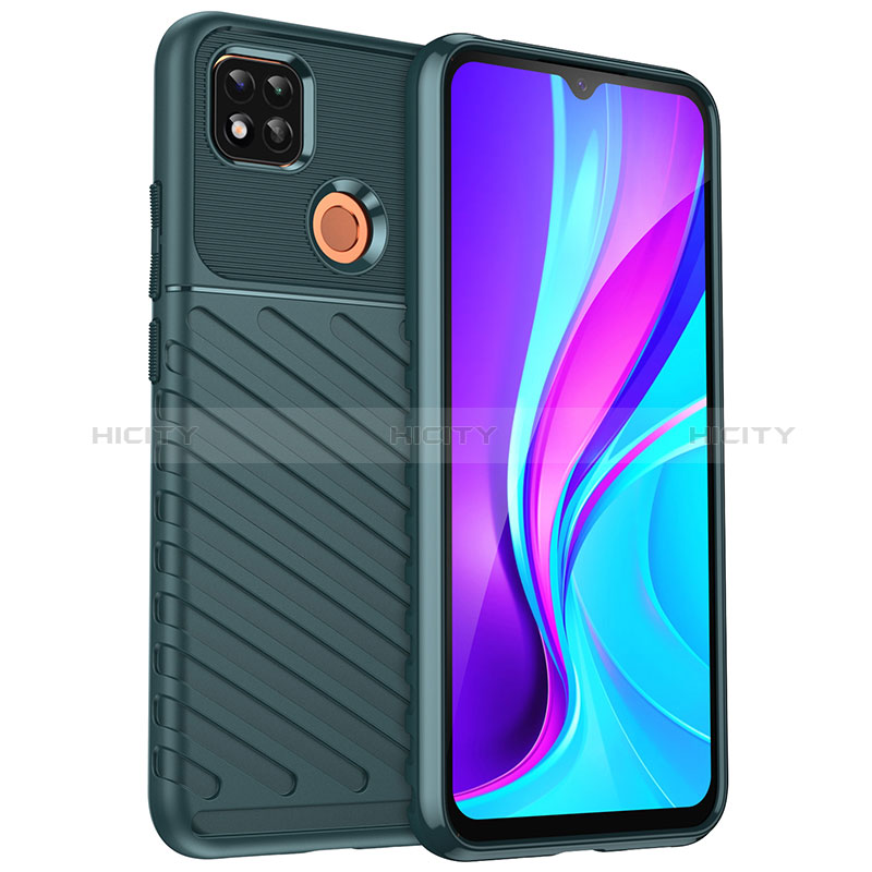 Custodia Silicone Cover Morbida Spigato MF1 per Xiaomi Redmi 9 India