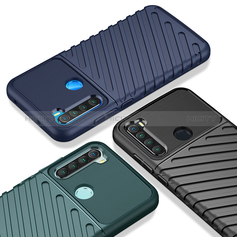 Custodia Silicone Cover Morbida Spigato MF1 per Xiaomi Redmi Note 8 (2021)