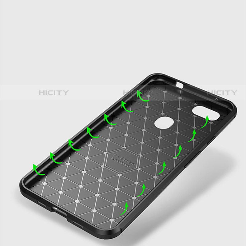 Custodia Silicone Cover Morbida Spigato per Google Pixel 3a XL