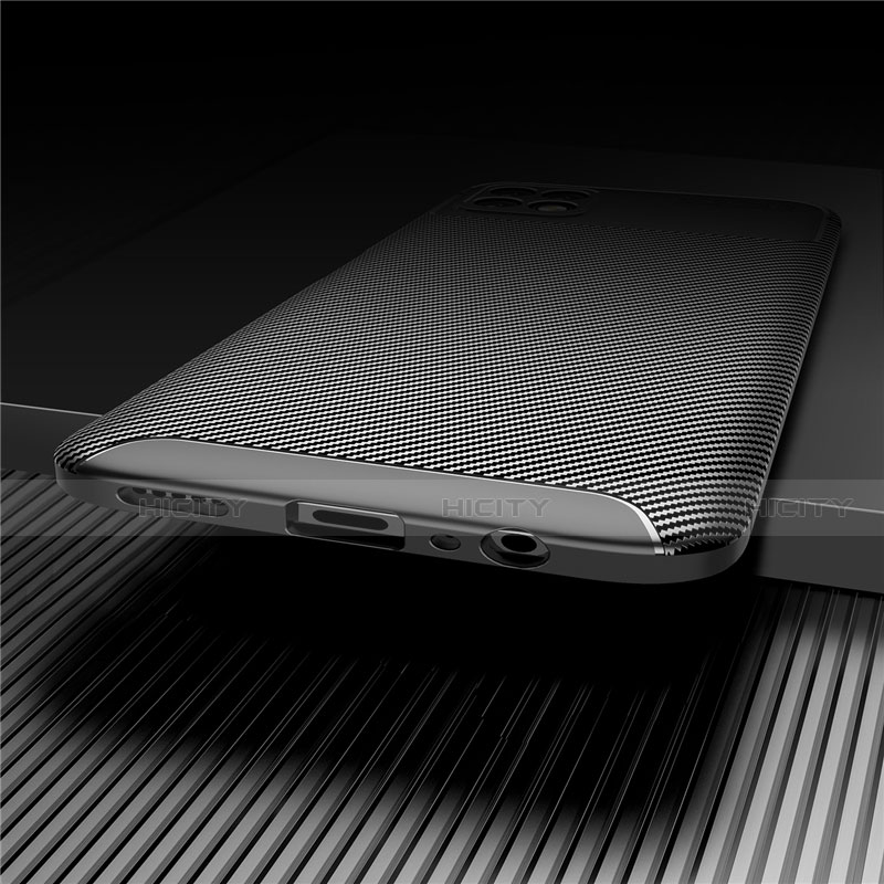 Custodia Silicone Cover Morbida Spigato per Huawei Enjoy 20 5G