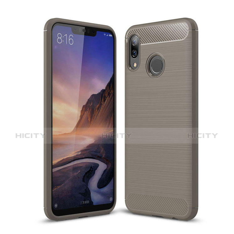 Custodia Silicone Cover Morbida Spigato per Huawei Nova 3i Grigio