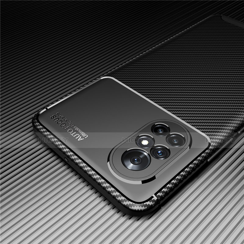 Custodia Silicone Cover Morbida Spigato per Huawei Nova 8 5G