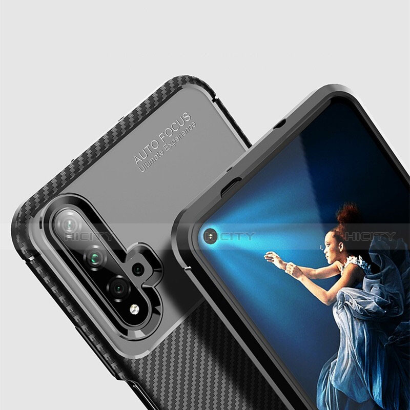 Custodia Silicone Cover Morbida Spigato per Huawei P20 Lite (2019)