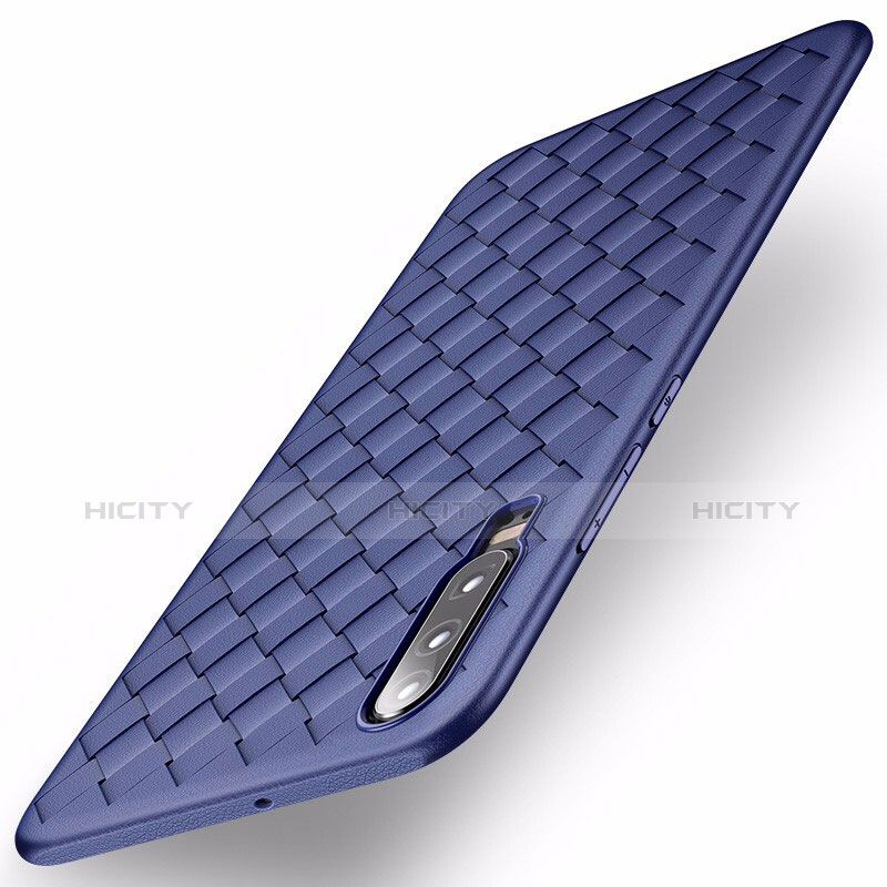 Custodia Silicone Cover Morbida Spigato per Huawei P30