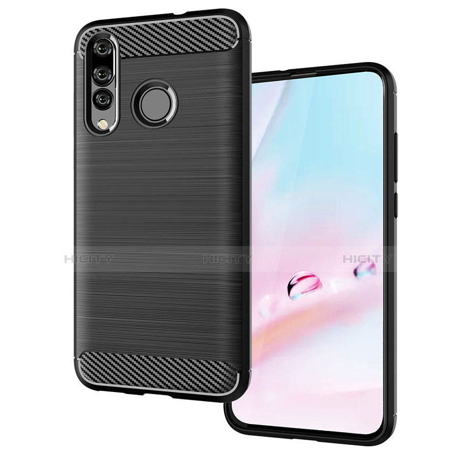 Custodia Silicone Cover Morbida Spigato per Huawei P30 Lite