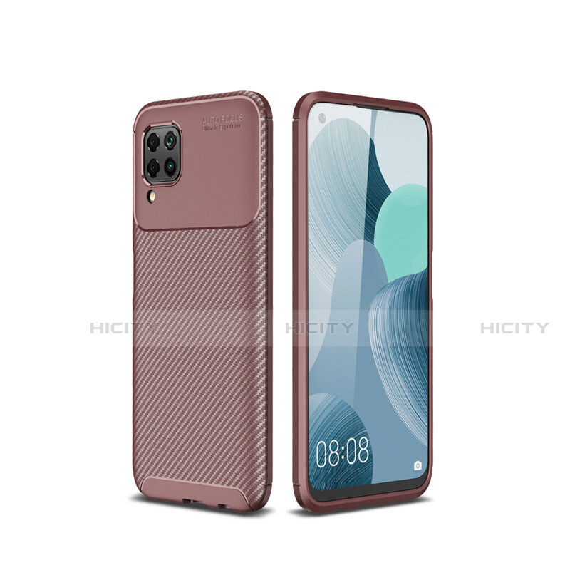 Custodia Silicone Cover Morbida Spigato per Huawei P40 Lite