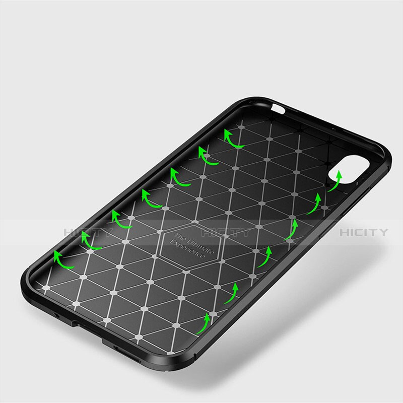 Custodia Silicone Cover Morbida Spigato per Huawei Y5 (2019)