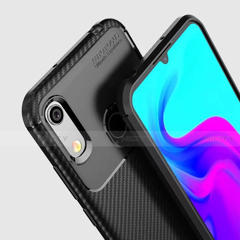 Custodia Silicone Cover Morbida Spigato per Huawei Y6 (2019)