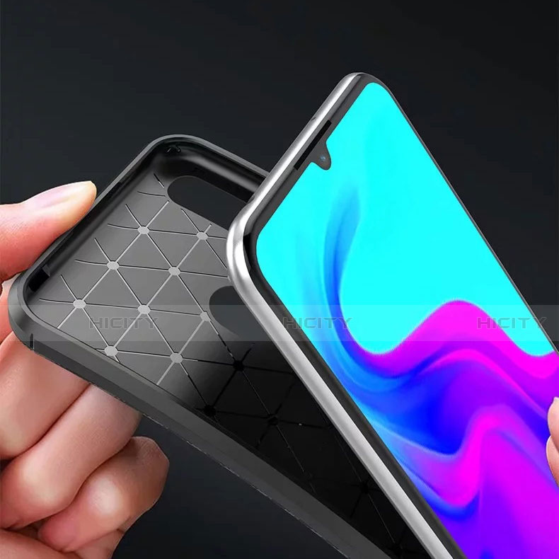 Custodia Silicone Cover Morbida Spigato per Huawei Y6 (2019)