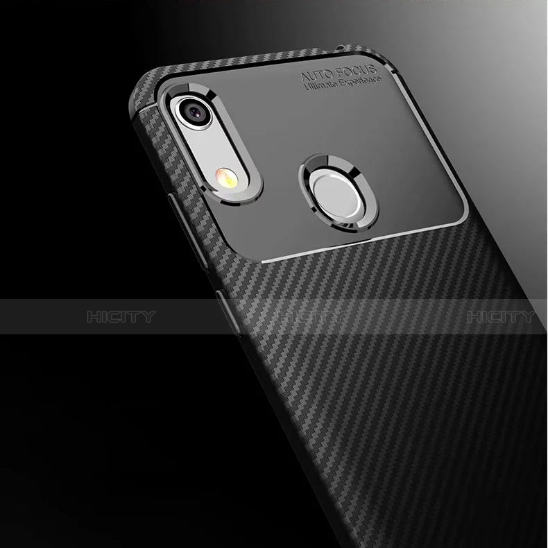 Custodia Silicone Cover Morbida Spigato per Huawei Y6 (2019)