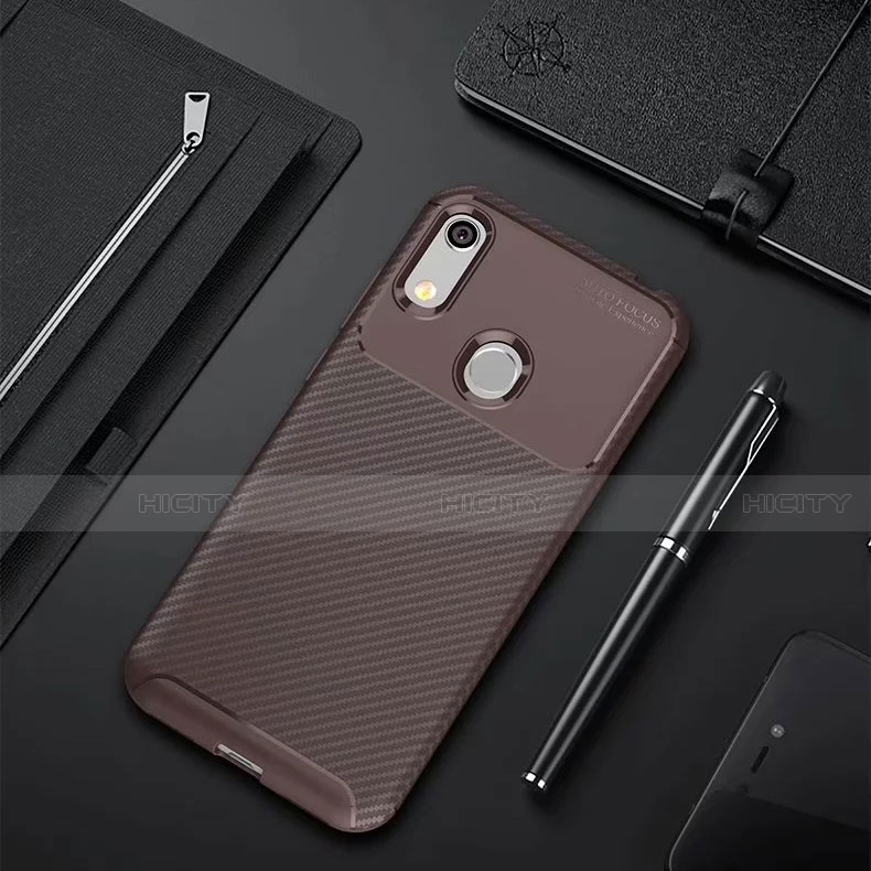 Custodia Silicone Cover Morbida Spigato per Huawei Y6 Pro (2019)