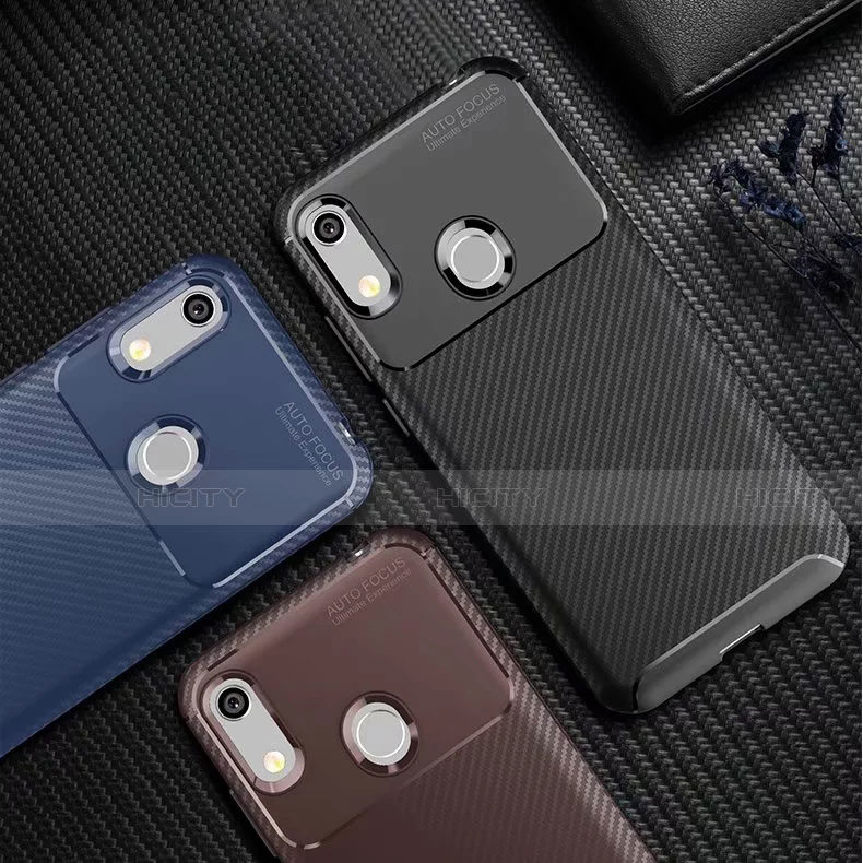 Custodia Silicone Cover Morbida Spigato per Huawei Y6s