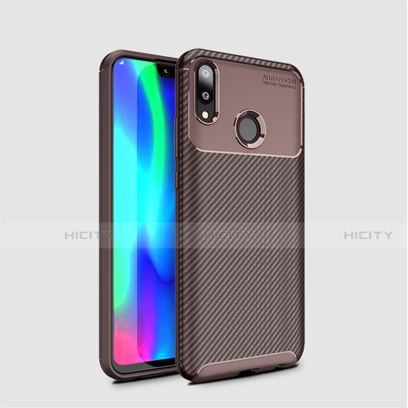 Custodia Silicone Cover Morbida Spigato per Huawei Y7 (2019)