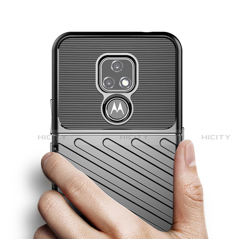 Custodia Silicone Cover Morbida Spigato per Motorola Moto E7 (2020)