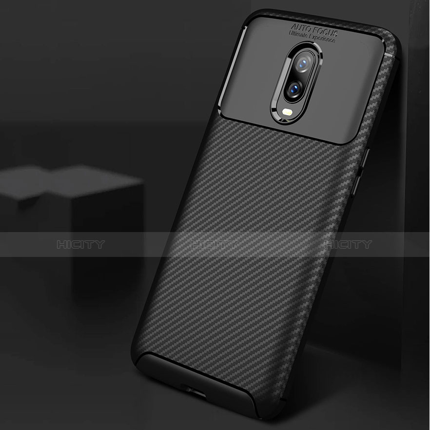 Custodia Silicone Cover Morbida Spigato per OnePlus 6