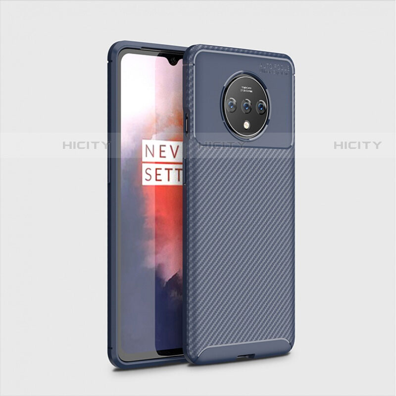 Custodia Silicone Cover Morbida Spigato per OnePlus 7T