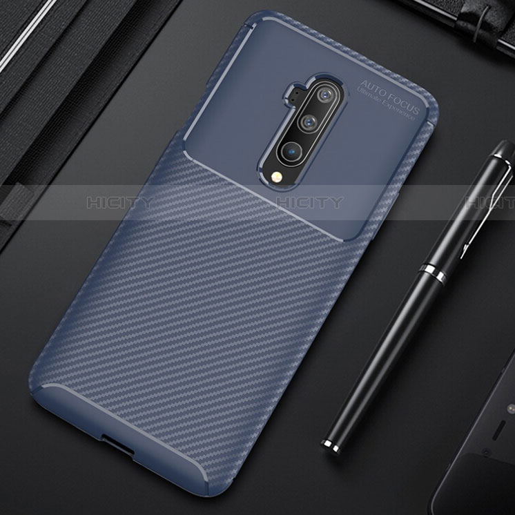 Custodia Silicone Cover Morbida Spigato per OnePlus 7T Pro