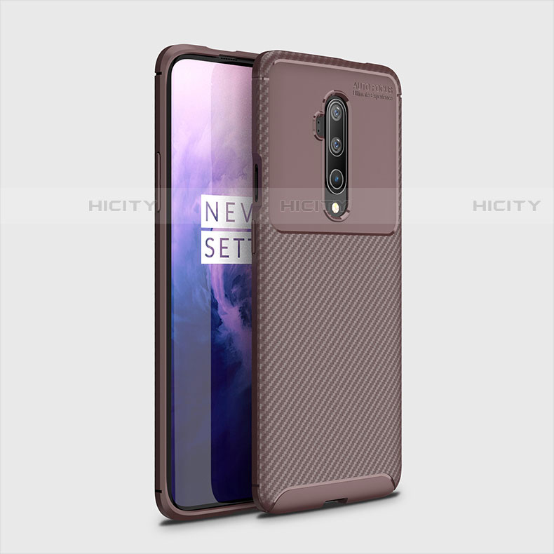 Custodia Silicone Cover Morbida Spigato per OnePlus 7T Pro