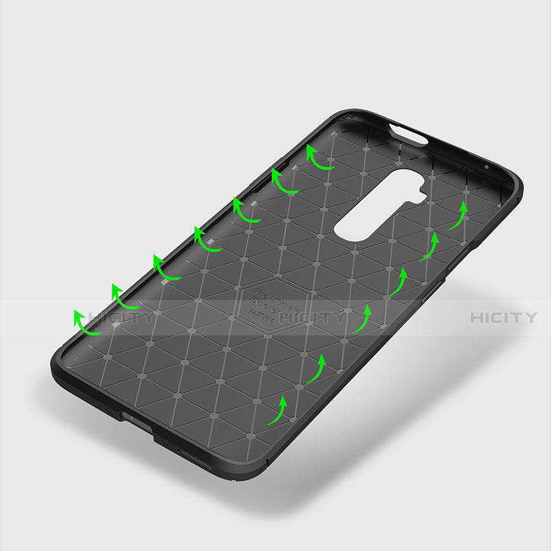 Custodia Silicone Cover Morbida Spigato per OnePlus 7T Pro 5G