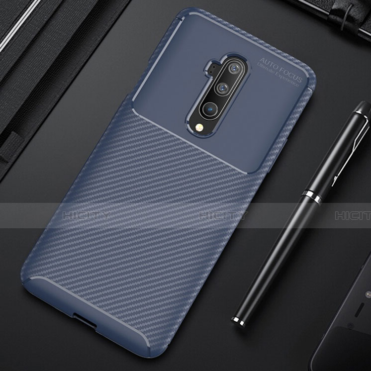 Custodia Silicone Cover Morbida Spigato per OnePlus 7T Pro 5G