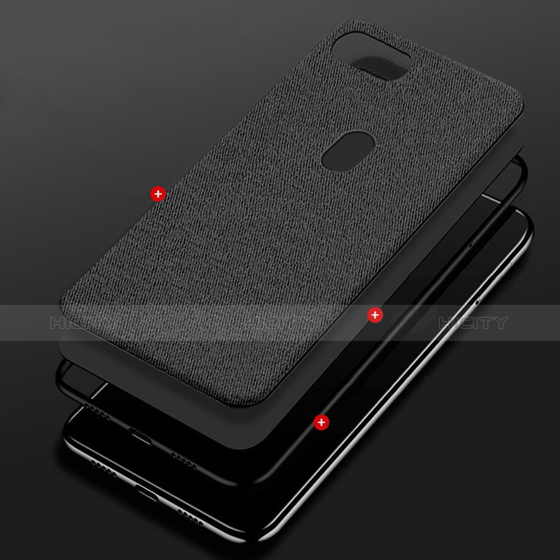 Custodia Silicone Cover Morbida Spigato per Oppo A7