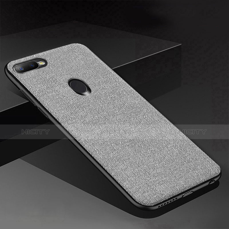 Custodia Silicone Cover Morbida Spigato per Oppo A7