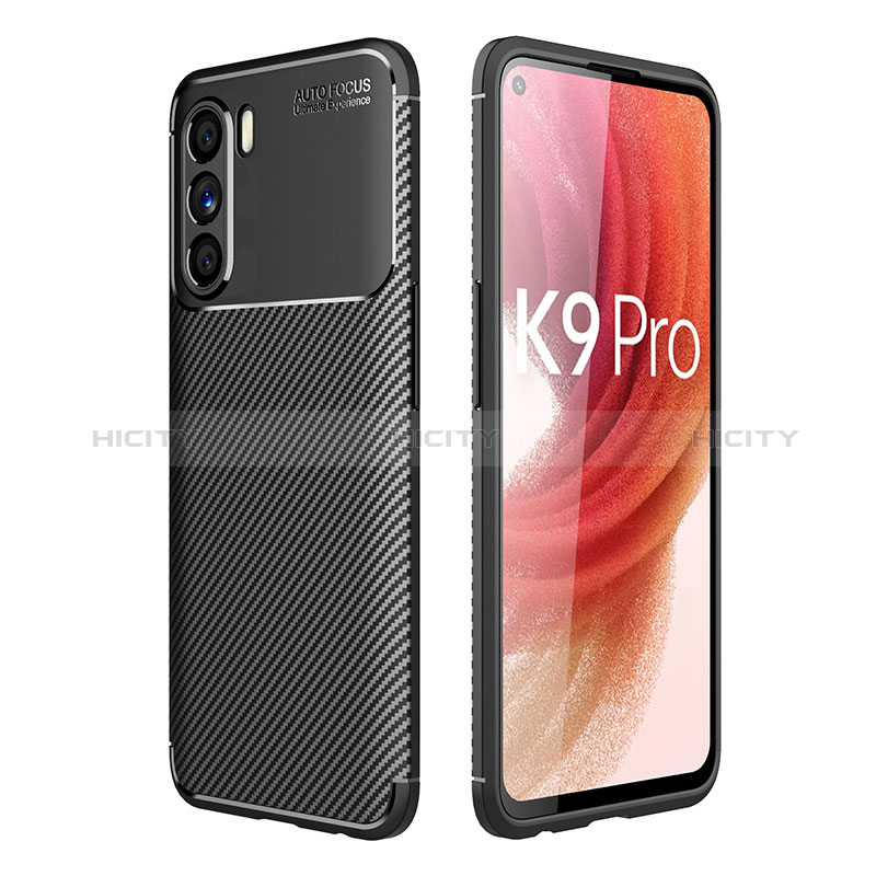 Custodia Silicone Cover Morbida Spigato per Oppo K9 Pro 5G