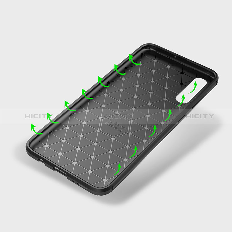 Custodia Silicone Cover Morbida Spigato per Samsung Galaxy A50S