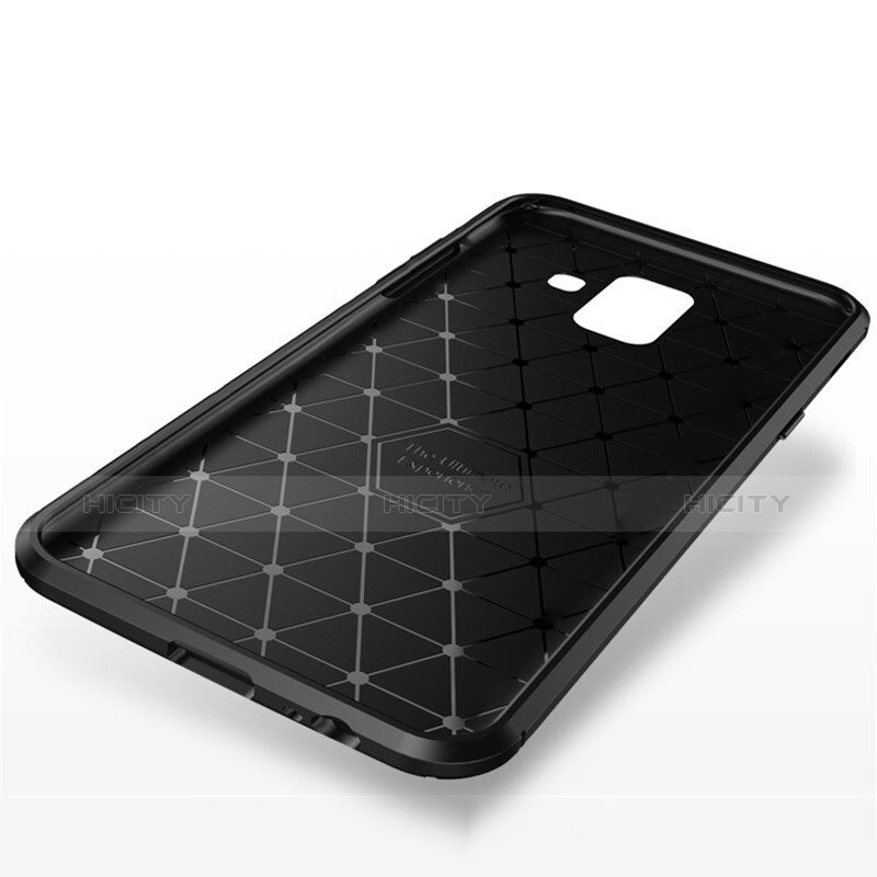 Custodia Silicone Cover Morbida Spigato per Samsung Galaxy A6 (2018)