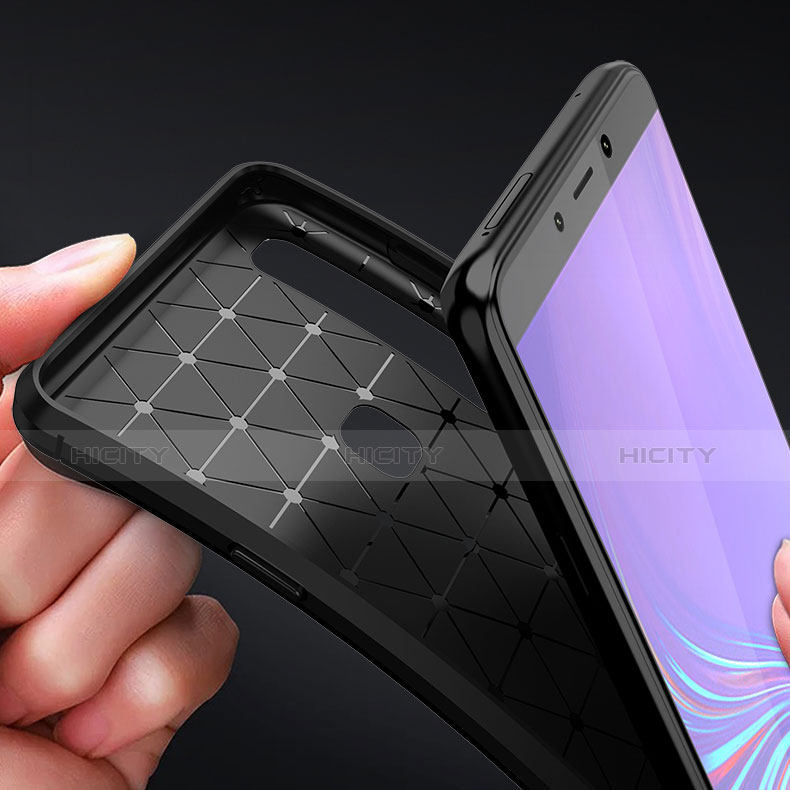 Custodia Silicone Cover Morbida Spigato per Samsung Galaxy A9s