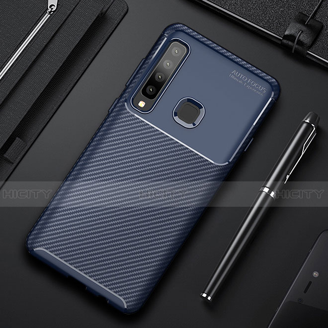 Custodia Silicone Cover Morbida Spigato per Samsung Galaxy A9s