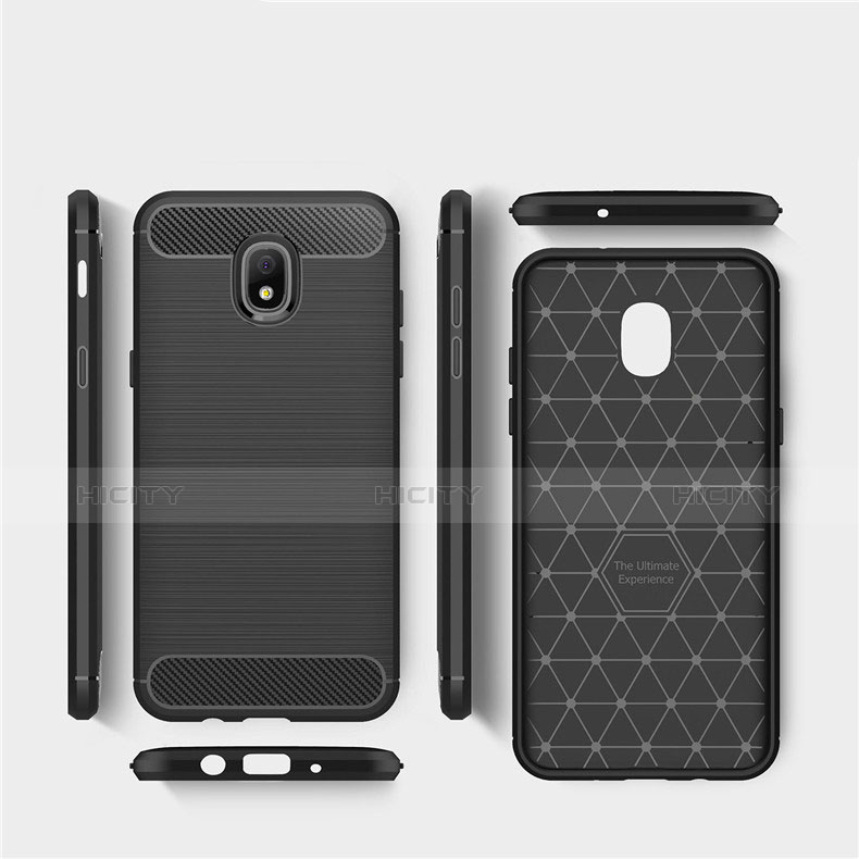 Custodia Silicone Cover Morbida Spigato per Samsung Galaxy Amp Prime 3