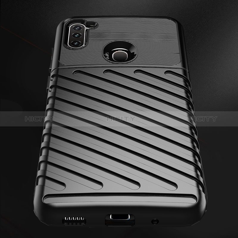Custodia Silicone Cover Morbida Spigato per Samsung Galaxy M11