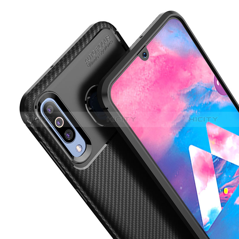 Custodia Silicone Cover Morbida Spigato per Samsung Galaxy M30