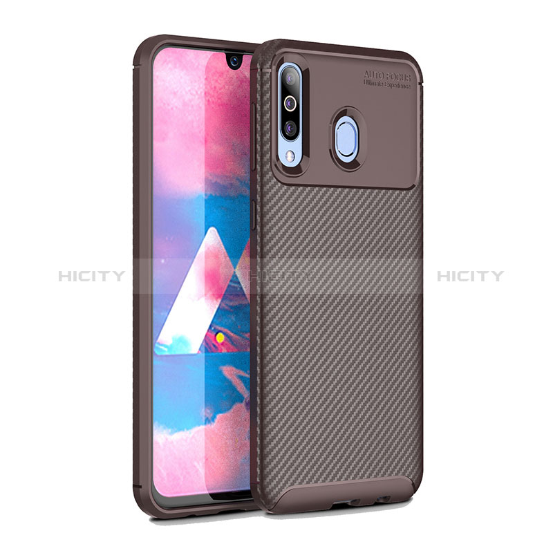 Custodia Silicone Cover Morbida Spigato per Samsung Galaxy M30