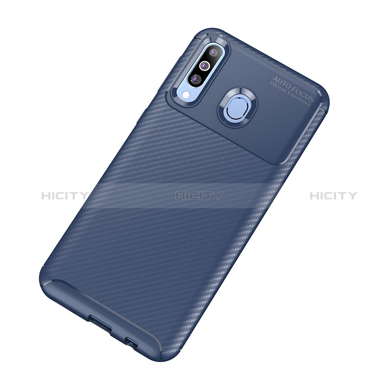 Custodia Silicone Cover Morbida Spigato per Samsung Galaxy M30