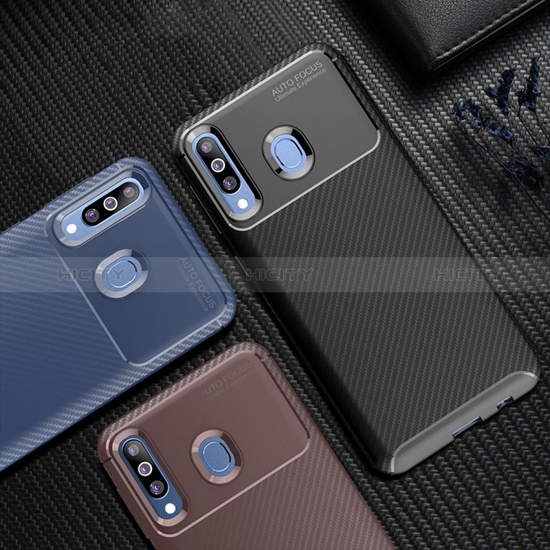Custodia Silicone Cover Morbida Spigato per Samsung Galaxy M40