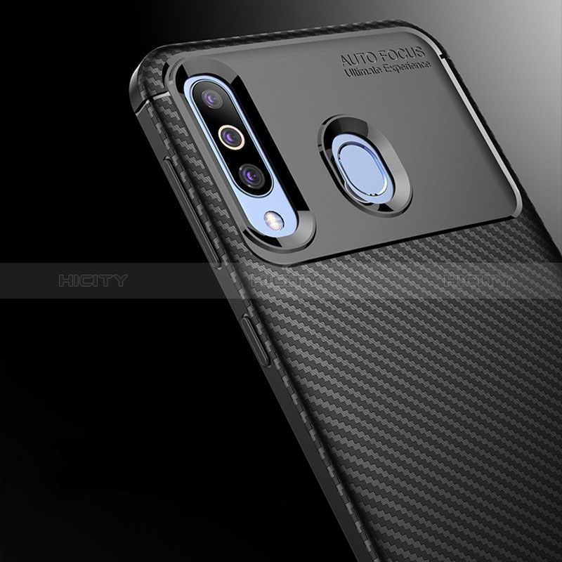 Custodia Silicone Cover Morbida Spigato per Samsung Galaxy M40