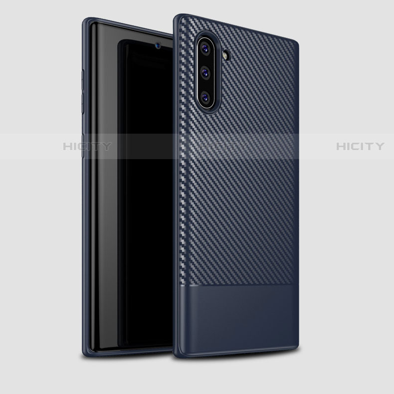 Custodia Silicone Cover Morbida Spigato per Samsung Galaxy Note 10